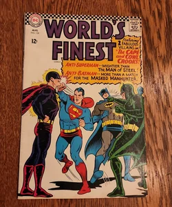 World's Finest  "The Cape and Cowl Crooks"  August No. 159 1966