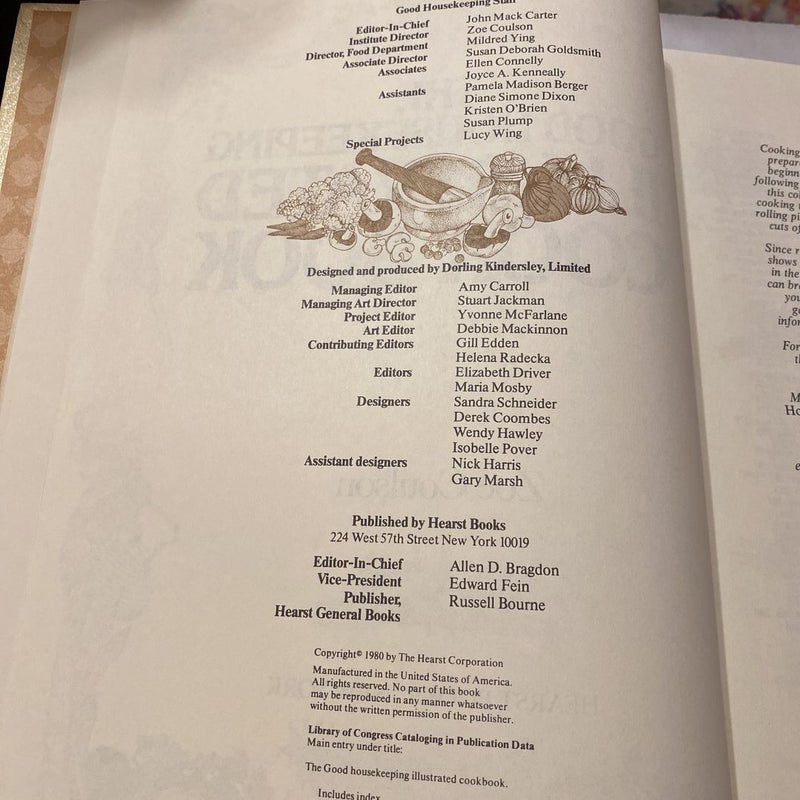The Good Housekeeping Illustrated Cook Book