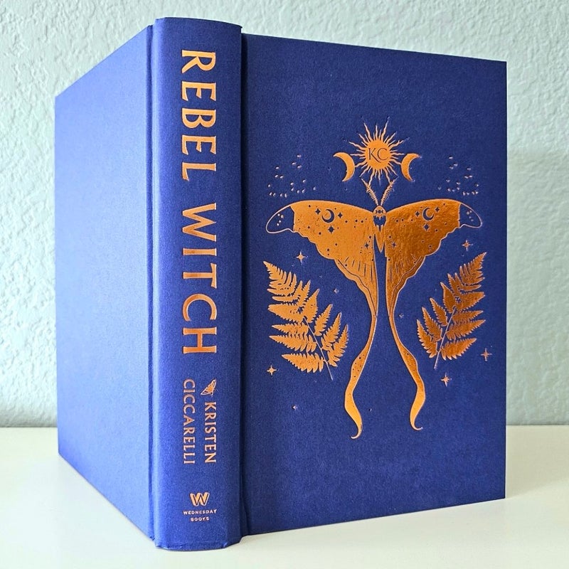 Rebel Witch (Crimson Moth Book 2) by Kristen Ciccarelli Barnes & Noble Exclusive NEW