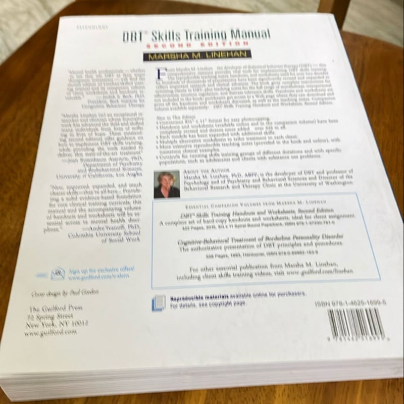 DBT Skills Training Manual, Second Edition