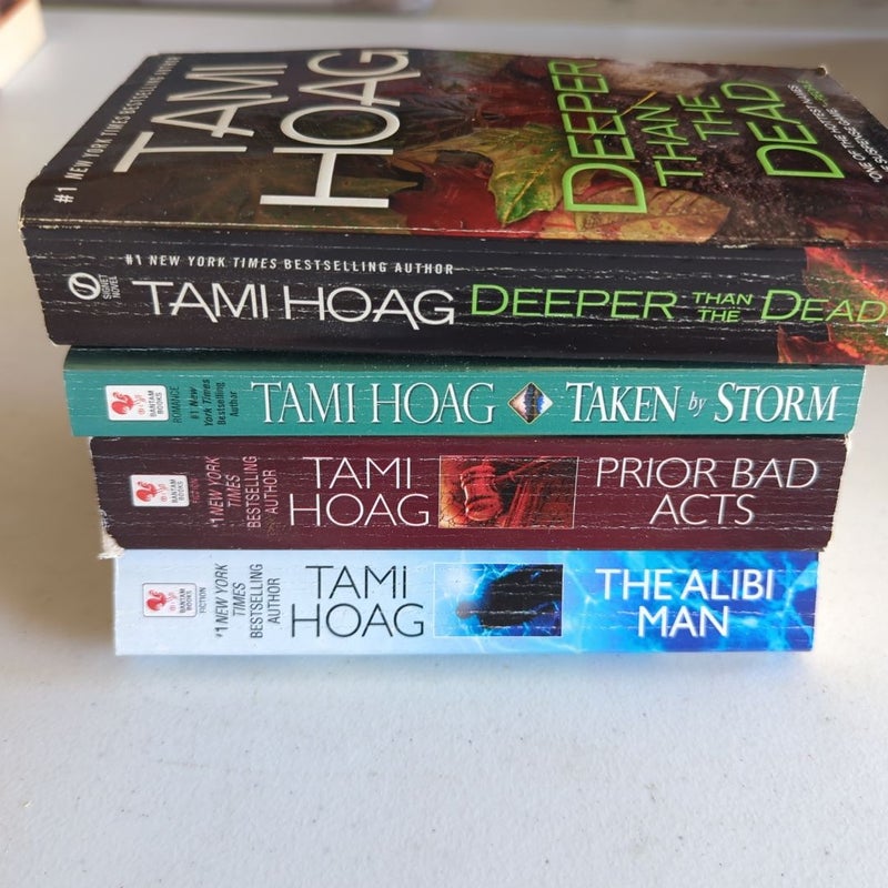 Tami Hoag Paperbacks X 4
