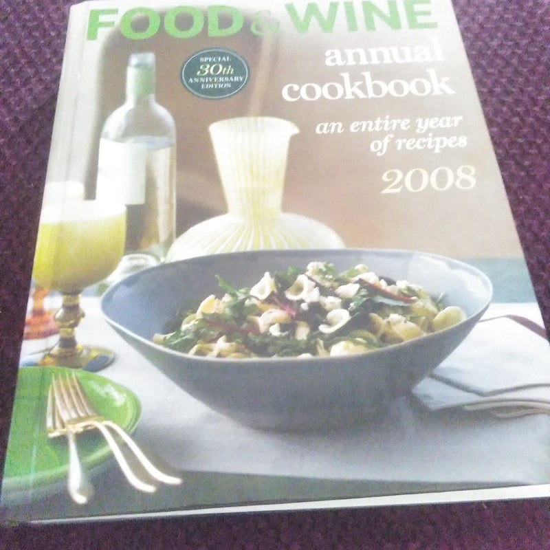 Food and Wine Annual Cookbook