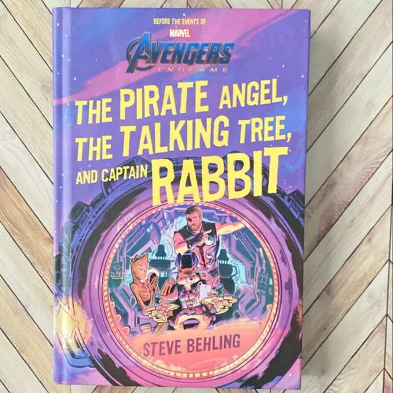 Avengers: Endgame the Pirate Angel, the Talking Tree, and Captain Rabbit