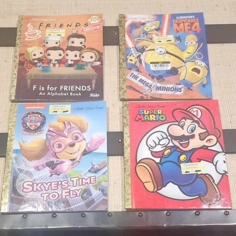 Lot of 4 Little Golden Kids Books 14