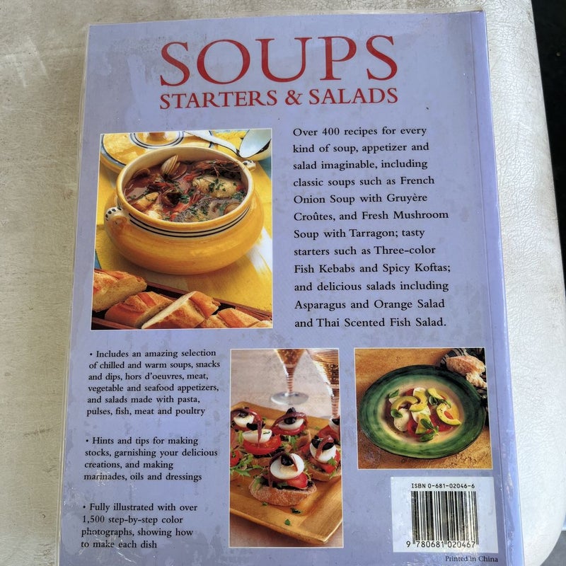 Soups, starters, and salads