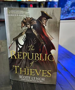 The Republic of Thieves (signed 1st edition 1st printing)
