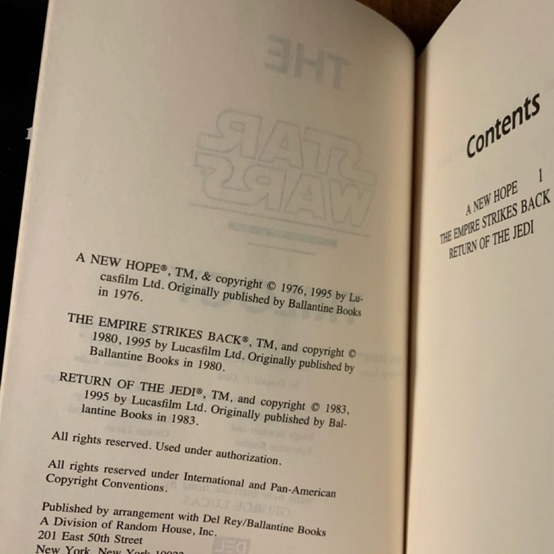 The Star Wars Trilogy Omnibus