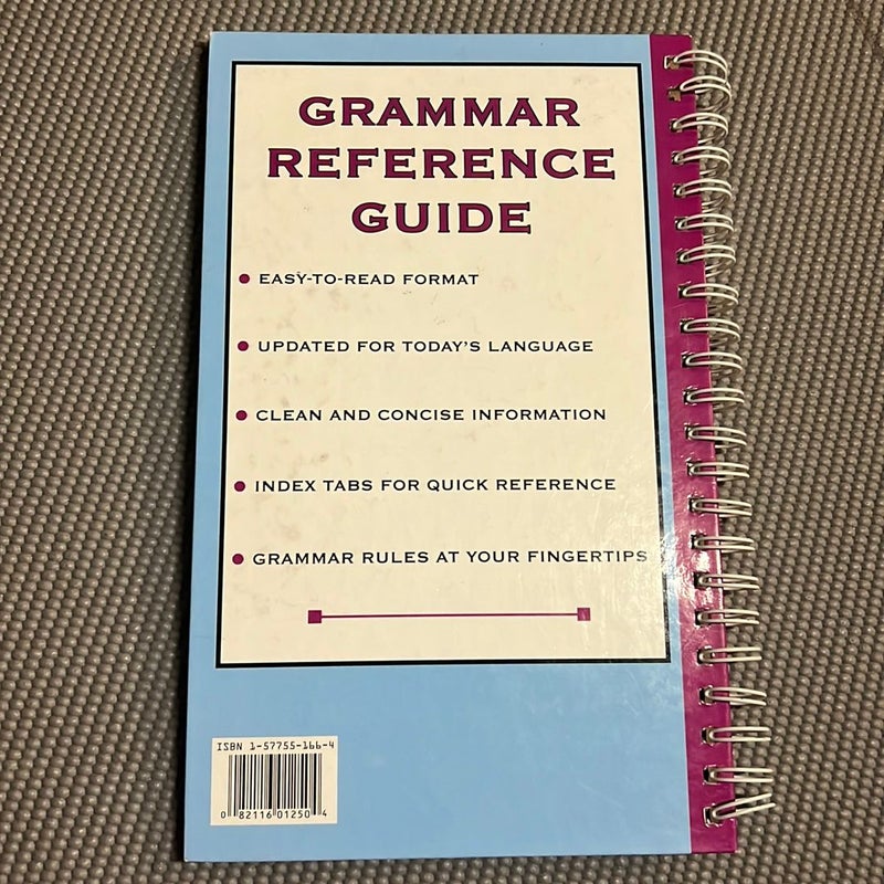 Grammar Reference Guide