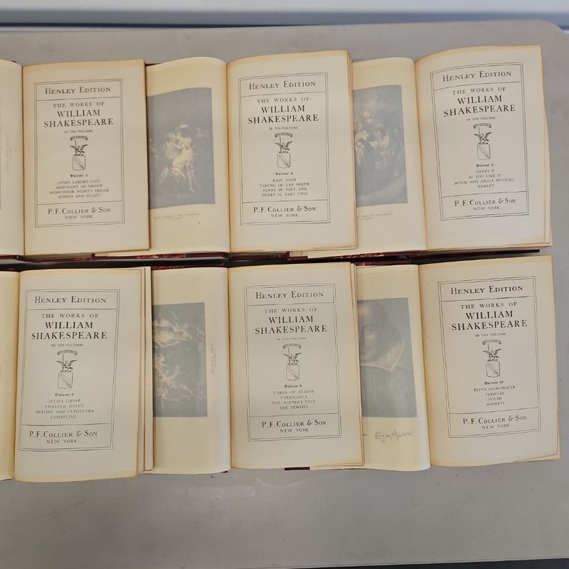 The Works of William Shakespeare in Ten Volumes 