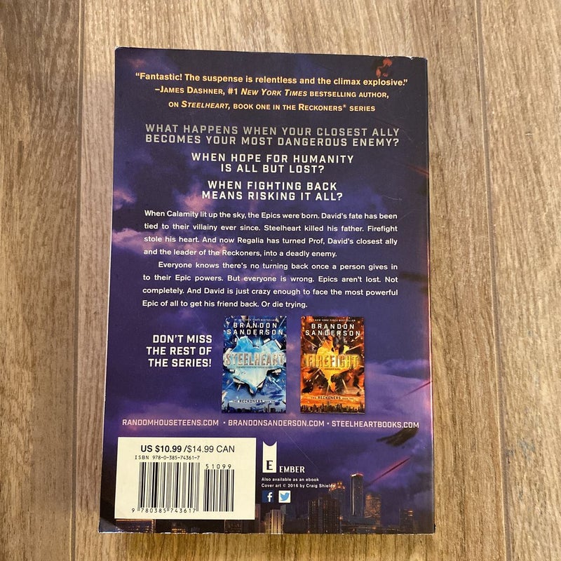 The Reckoners Trilogy (Steelheart, Firefight, Calamity)