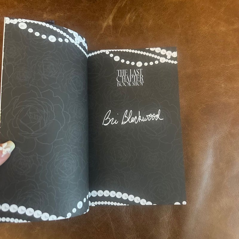 The lies beneath bri blackwood signed special edition