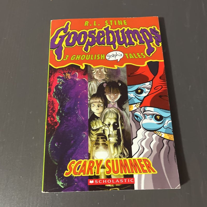 Scary Summer A Graphic Novel Goosebumps Graphix 3