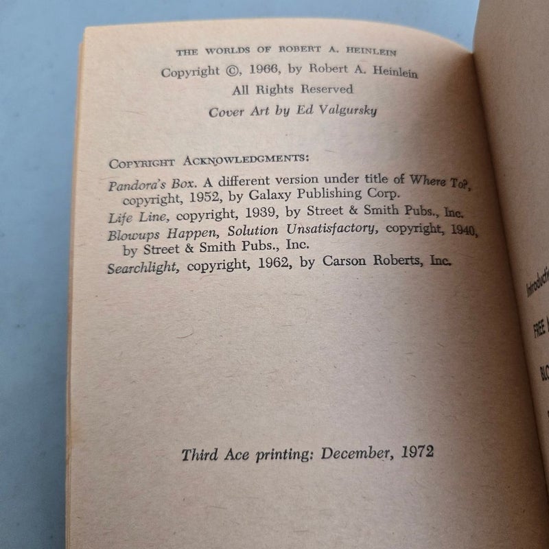 The World of Robert A. Heinlein