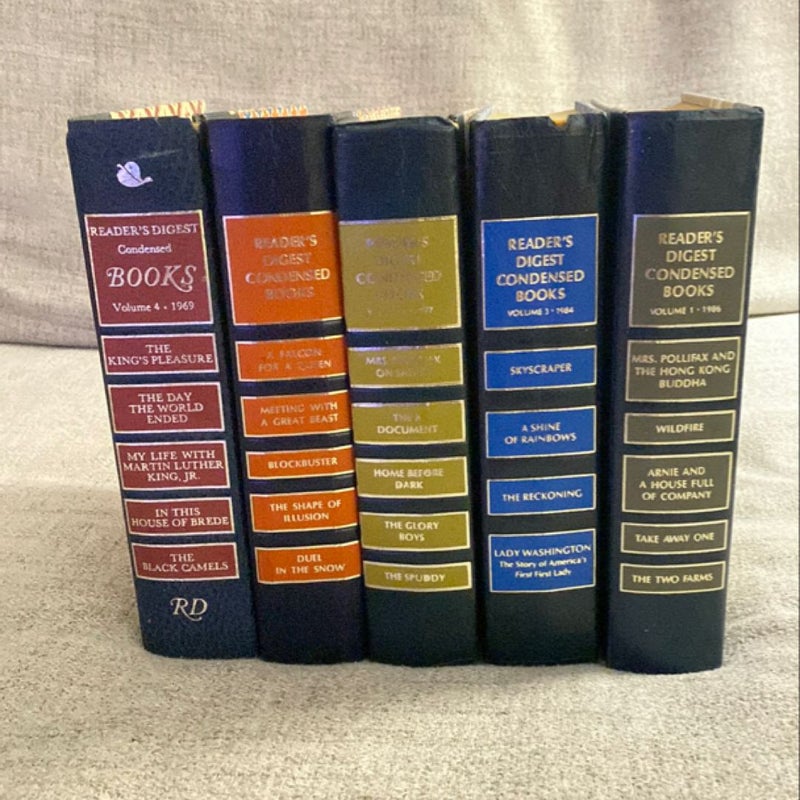 Reader’s Digest Condensed Books Bundle