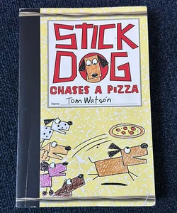 Stick Dog Chases A Pizza