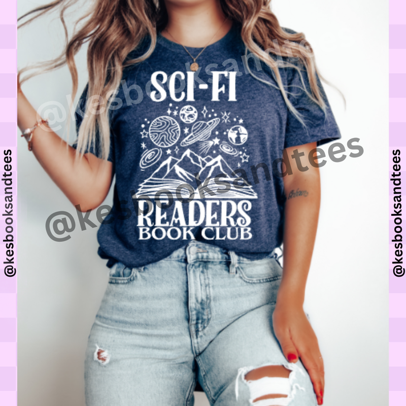 Sci-fi Reader T-shirt *Please Read Descripition*