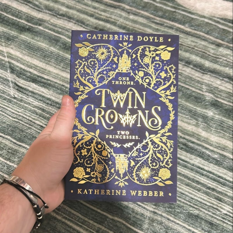 Fairyloot signed Twin Crowns