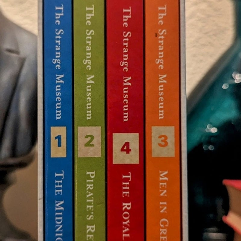 Strange Museum Book Series Hooked on Phonics Master Reader (4 book hardcover set)