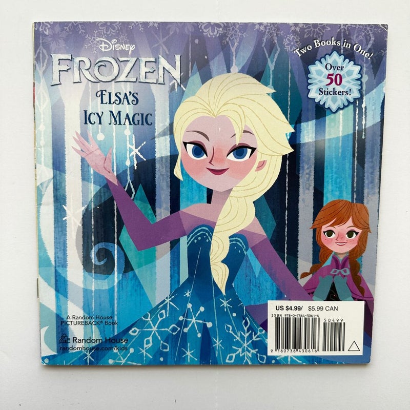 Disney Frozen, 2 Stories in 1, Anna’s Act of Love and Elsa’s Magic