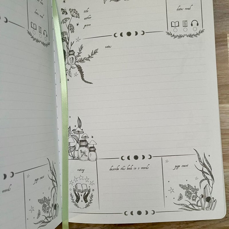 Fairyloot Reading Journal Notebook FREE SHIPPING