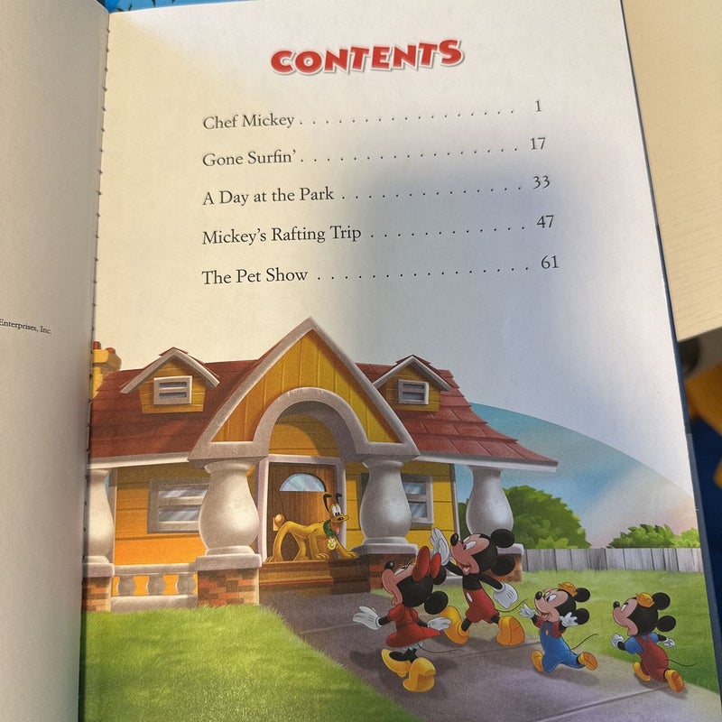 Disney 5 minute stories, starring Mickey