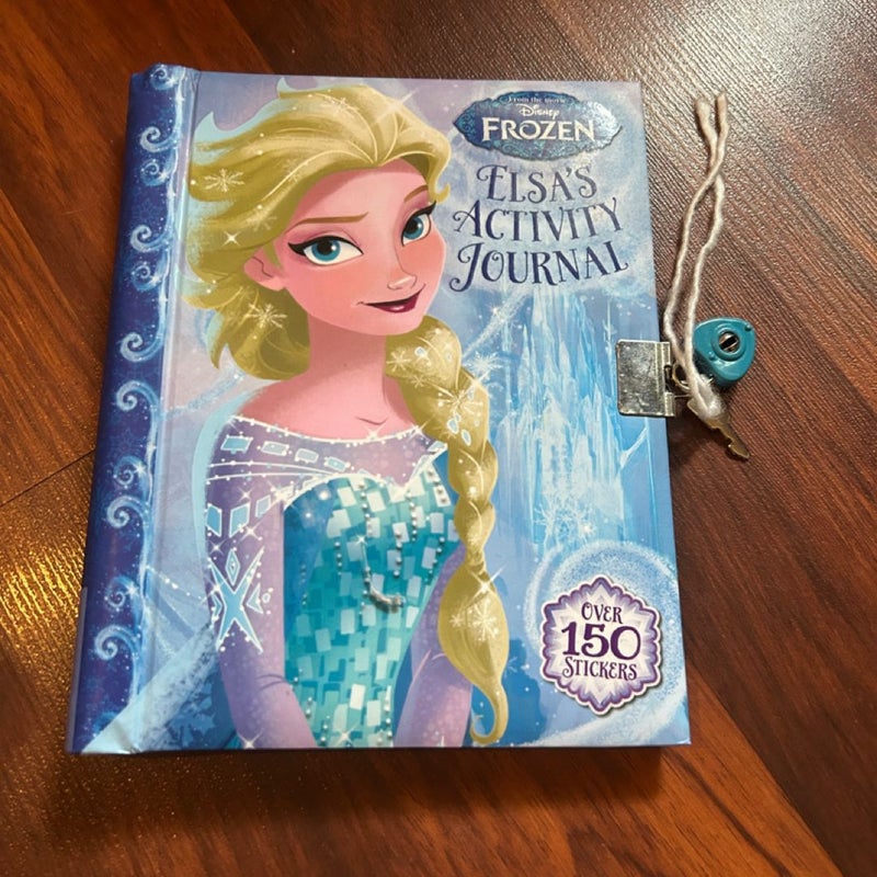 Disney Frozen Elsa’s Activity Journal