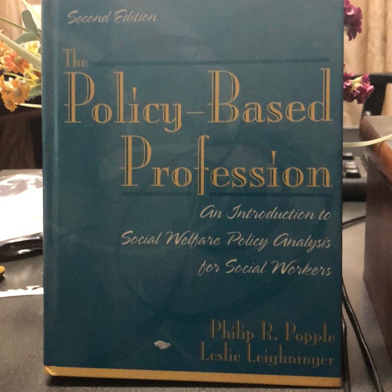 The Policy Based Profession