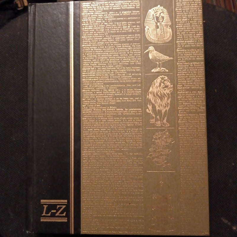 Readers Digest Encyclopedia L-Z