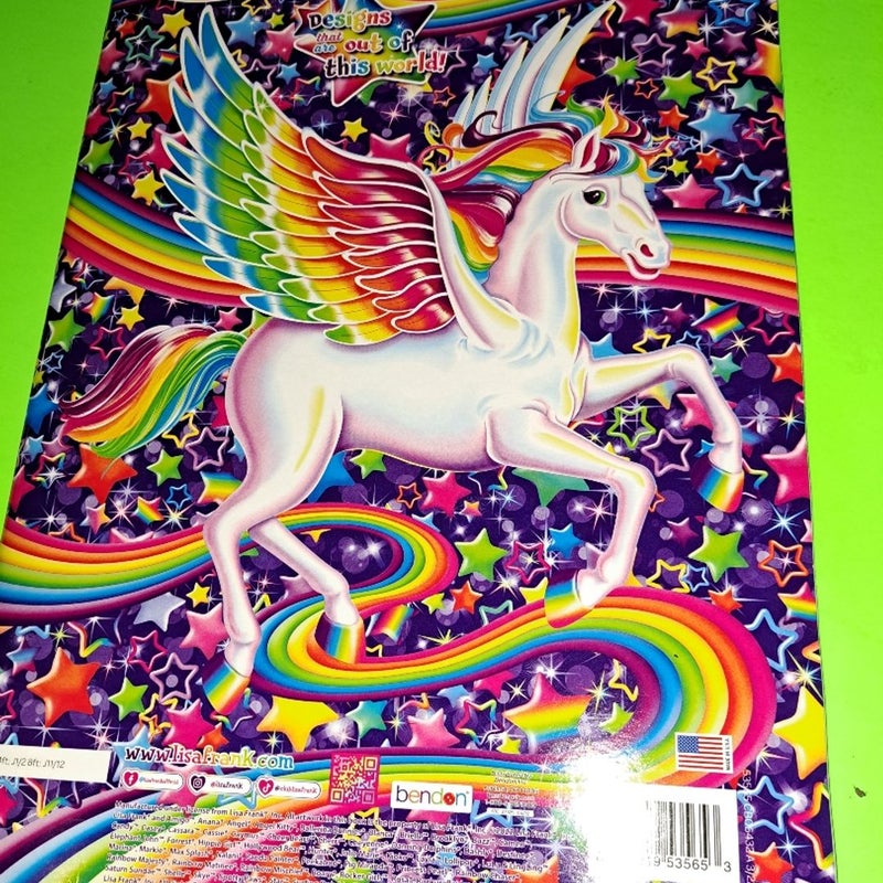 Lisa Frank GIANT Coloring & Activity Pack