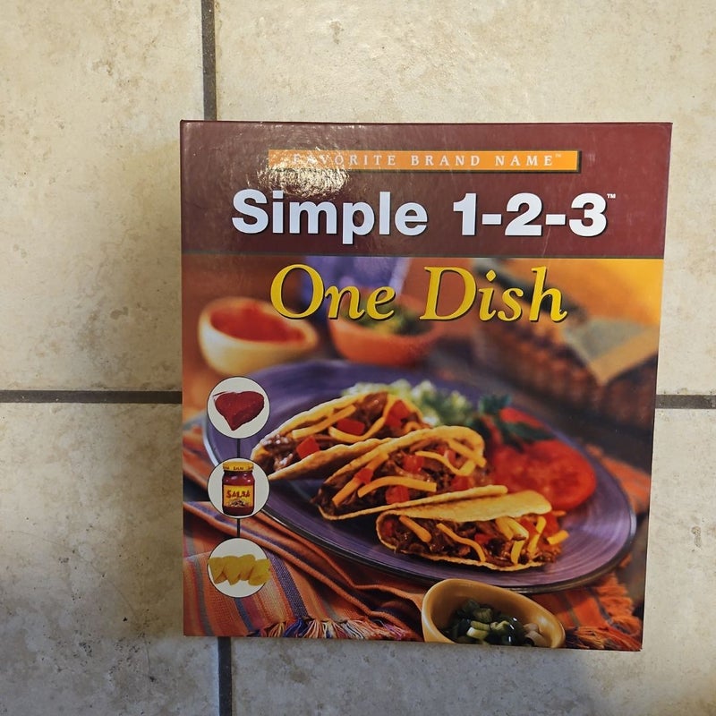 Simple 123 One Dish Cookbook