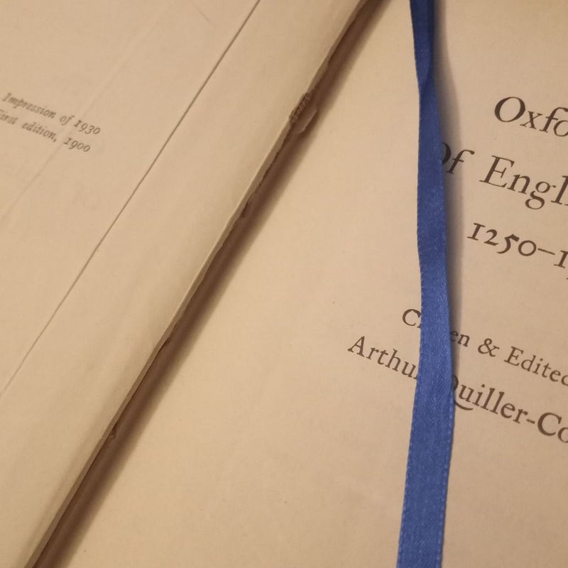 The Oxford Book of English Verse, 1st Edition