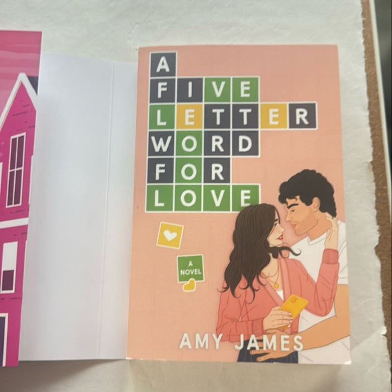 A Five-Letter Word for Love - foxglove edition 