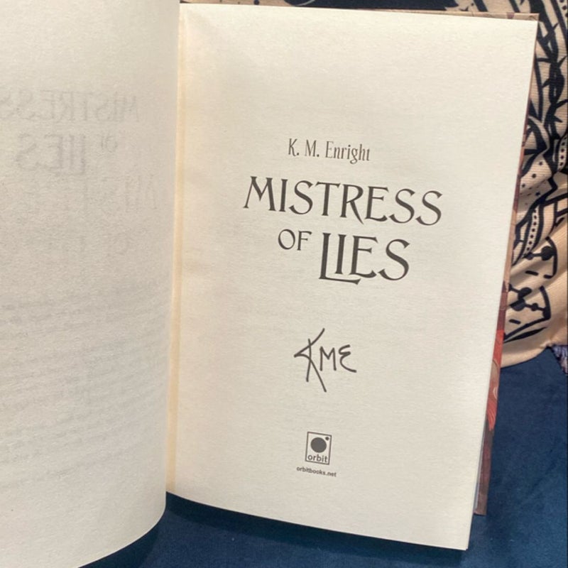 Mistress of Lies Illumicrate Edition Signed