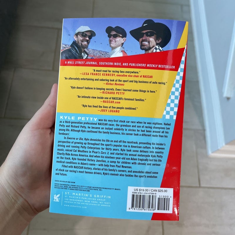 Swerve or Die by Kyle Petty, Ellis Henican