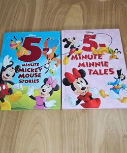 5 Minute Mickey Mouse And Minnie Mouse Stories 