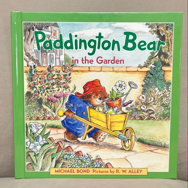 Paddington Bear in the Garden