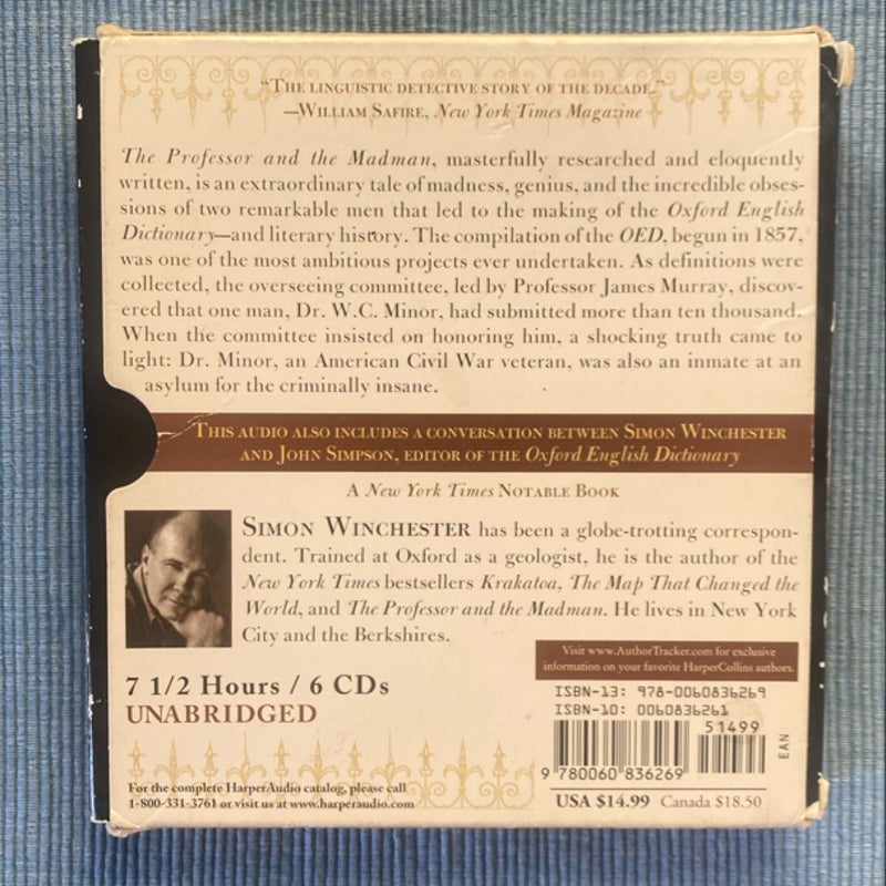 The Professor and the Madman CD