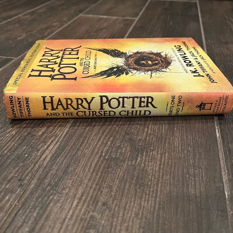 Harry Potter and the Cursed Child Parts One and Two (Special Rehearsal Edition Script)