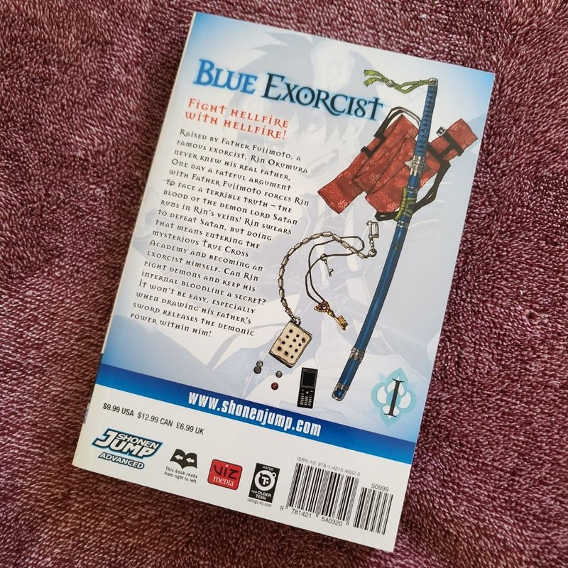 Blue Exorcist, Vol. 1