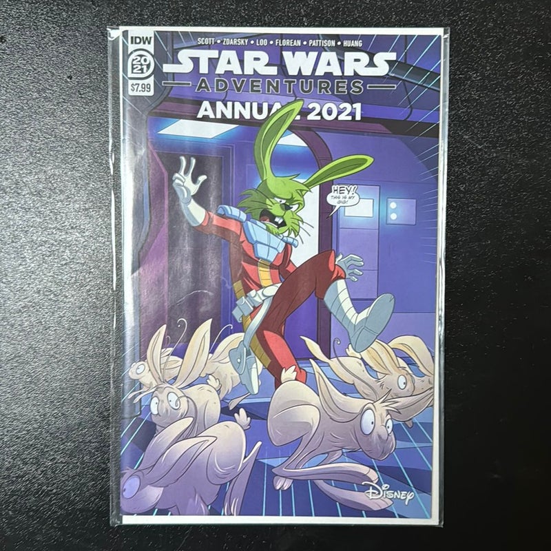 Star Wars Adventures Annual 2021 IDW Disney comics
