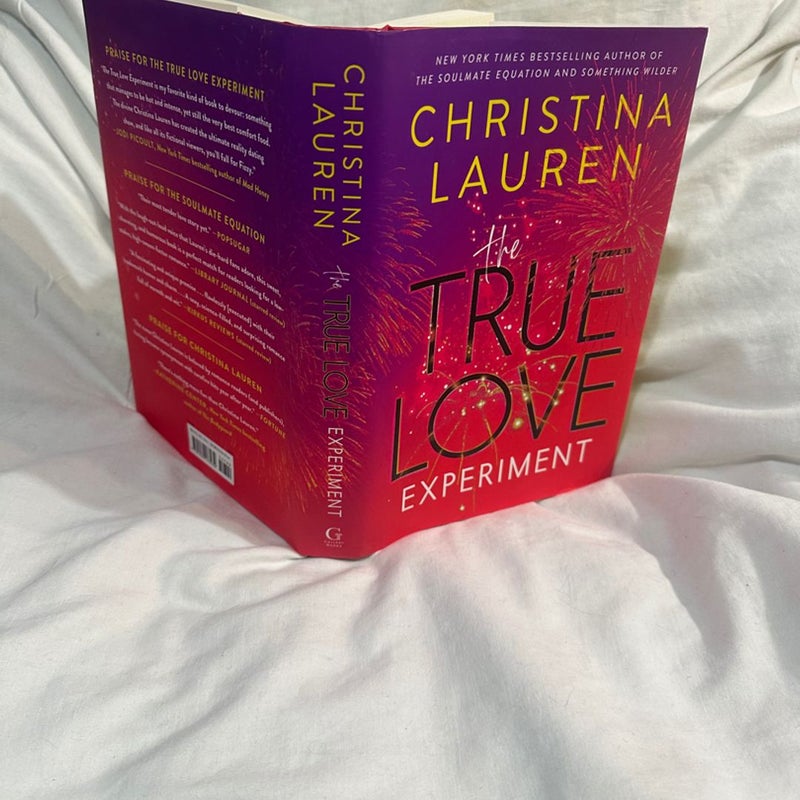 NEW! Signed First Edition: The True Love Experiment 