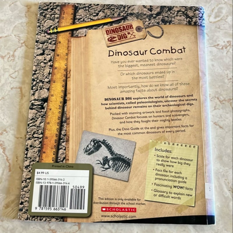 Dinosaur Dig, DINOSAUR COMBAT, Scholastic BF Version