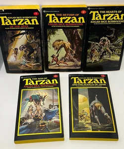 Tarzan Series Bundle (Books 1-5) VINTAGE 