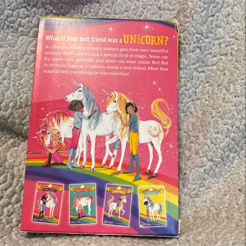 Unicorn Academy: Rainbow of Adventure Boxed Set (Books 1-4)