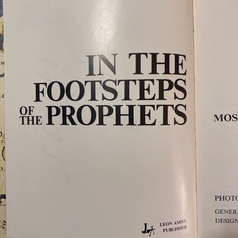 In the Footsteps of the Prophets