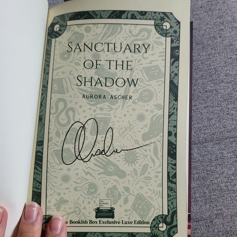 Sanctuary of the Shadow (Signed Bookish Box Edition)