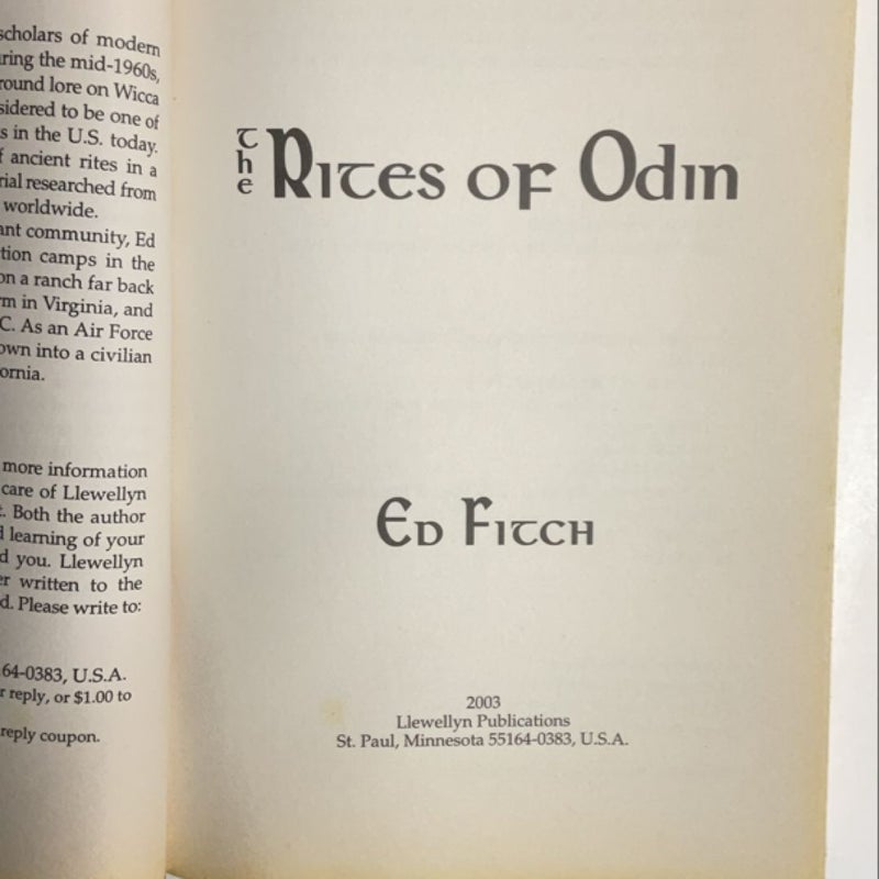 Rites of Odin