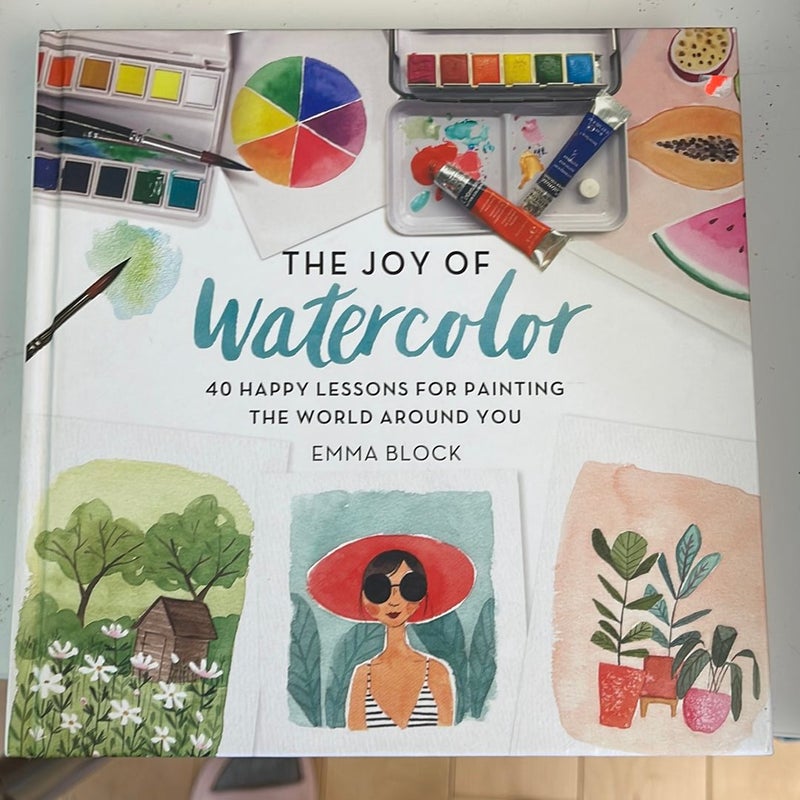 The jot of watercolor 