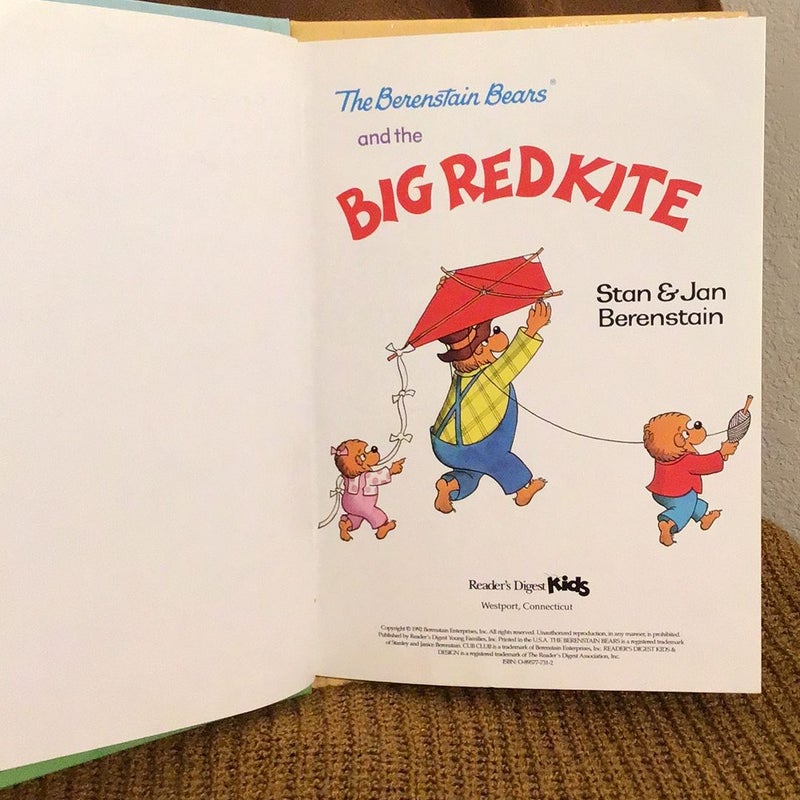 The Berenstain Bears Big Red Kite (hardcover)