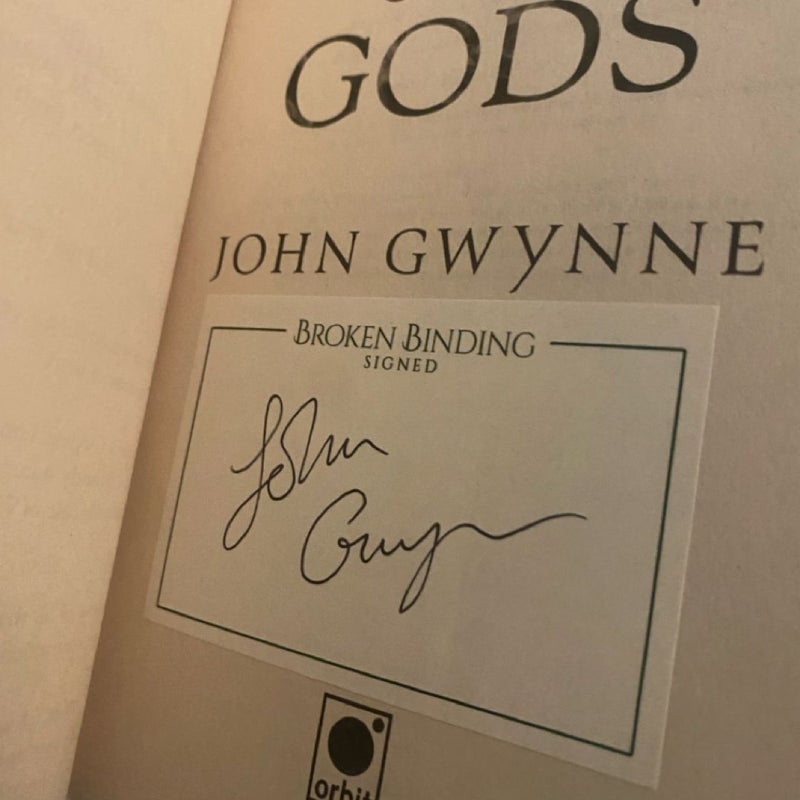 The Shadow of the Gods (SIGNED)